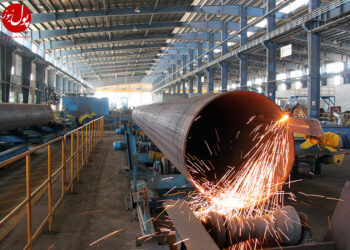 صرفه جویی ارزی با تبدیل ورق های فولادی به لوله